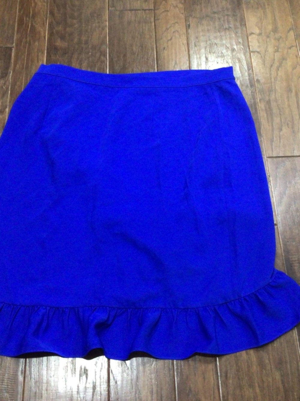 Express Royal blue wraparound skirt size XL/TG. Excellent shape. - Picture 3 of 9